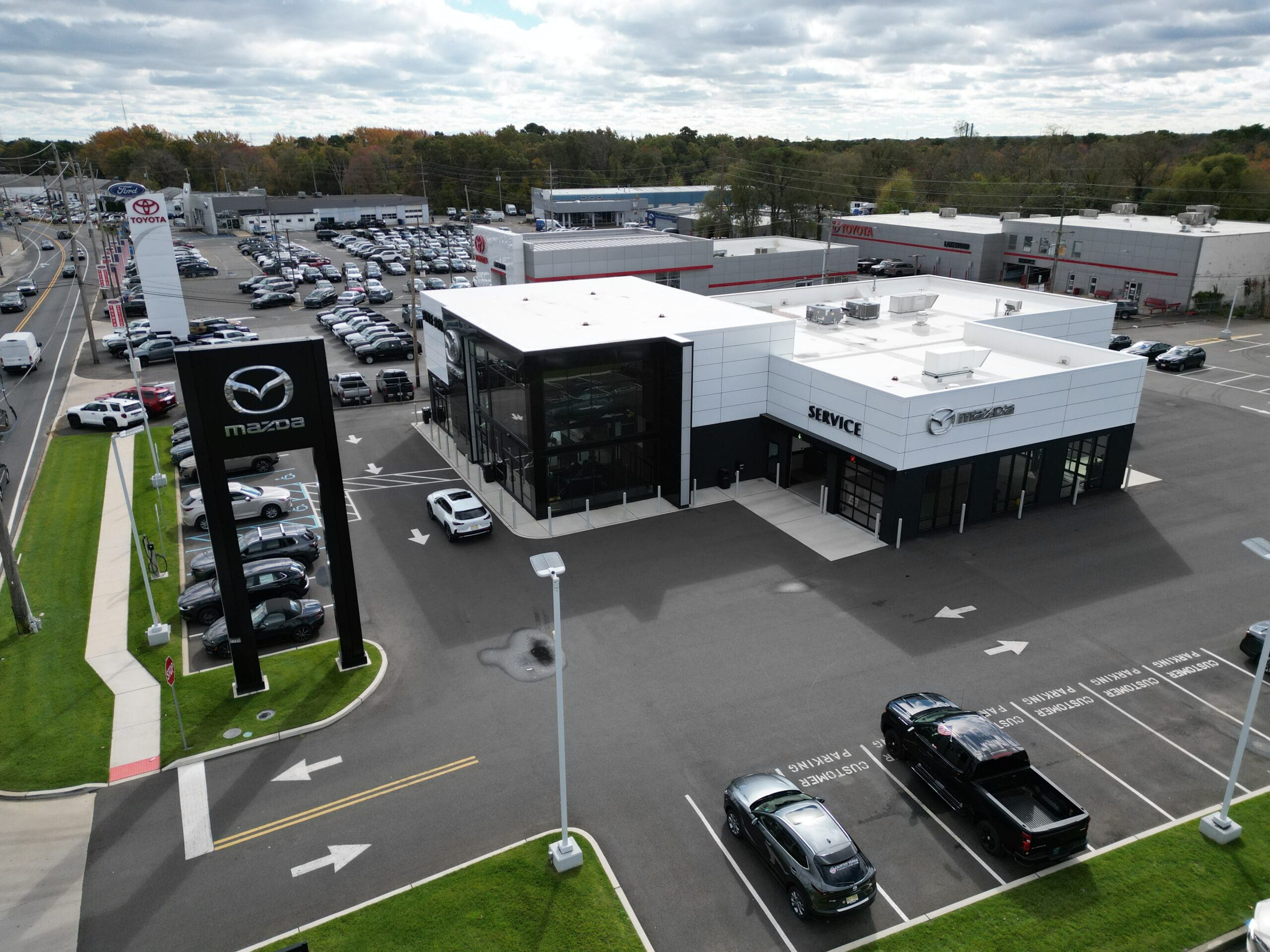 Image of J&R Insurance Agency inside the Pine Belt Mazda Dealership